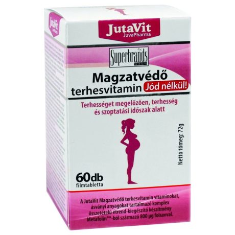 JUTAVIT MAGZATVÉDŐ jódmentes terhesvitamin 60 db