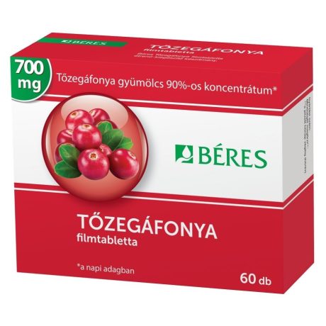 BÉRES TŐZEGÁFONYA filmtabletta 60 DB