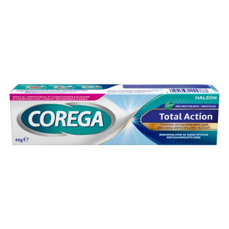 COREGA TOTAL ACTION műfogsorrögzítő krém 40 ml