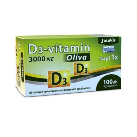 JUTAVIT D3-VITAMIN 3000NE OLIVA KAPSZULA 100 DB