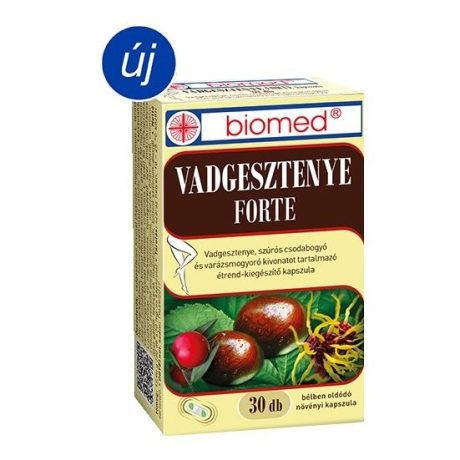 BIOMED VADGESZTENYE FORTE KAPSZULA 30 DB