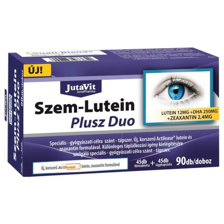 JUTAVIT SZEM LUTEIN PLUSZ DUO kapszula + tabletta 45 + 45 db