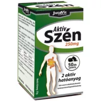JUTAVIT AKTIV SZÉN 250 mg tabletta 50 db