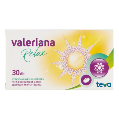 VALERIANA RELAX lágyzselatin kapszula 30 db