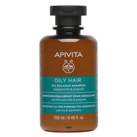 APIVITA Sampon zsíros hajra 250 ml