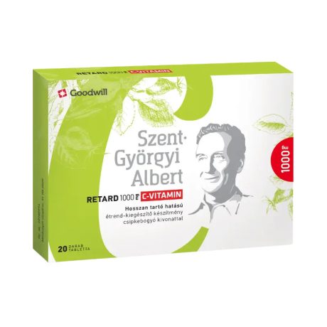 SZENT-GYÖRGYI ALBERT 1000 mg retard C-vitamin 20 db
