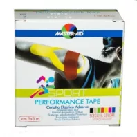 Master-Aid sport kineziológiai tapasz fekete 5 cmx5 m