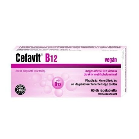 CEFAVIT B12 vitamin 60 db