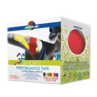 MASTER-AID Sport kineziológiai tapasz piros 5 cm x 5 m