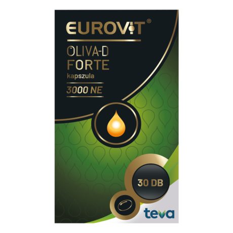 EUROVIT OLIVA-D 3000NE Forte étrendkiegészítő kapszula 30 db