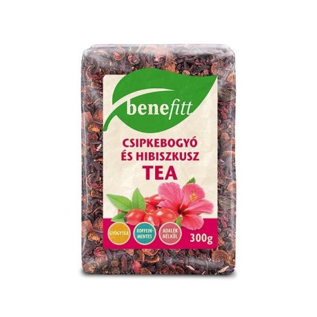 Interherb Benefitt Tea Csipkebogyó - Hibiszkusz 300g