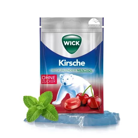 WICK EUKALIPTUSZ, CSERESZNYE torokcukorka 72g
