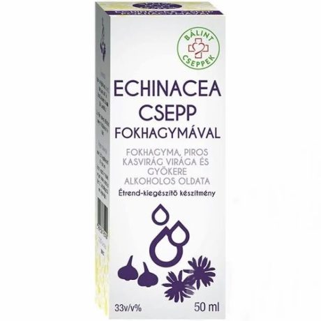 BÁLINT CSEPPEK ECHINACEA FOKHAGYMA csepp 50 ml