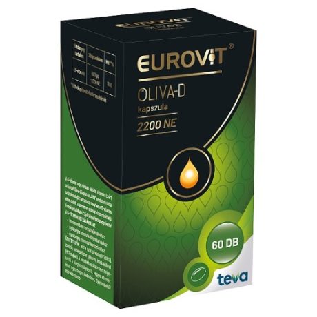 Eurovit Oliva-D 2200NE étrendkiegészítő Kapszula 60 db