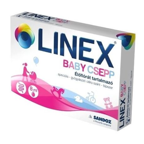 LINEX BABY étrend-kiegészítő csepp 8 ML