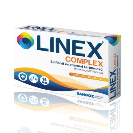 Linex Complex élőflórás étrend kiegészítő kapszula 14db