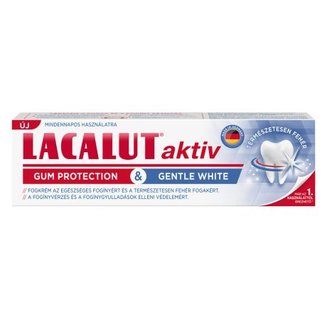 LACALUT AKTIV GUM PROTECTION & GENTLE WHITE fogkrém 75 ml