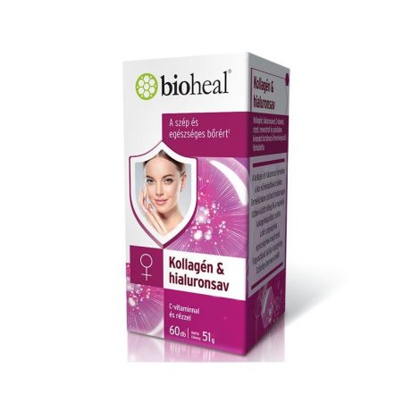 Bioheal kollagén és Hialuronsav 60 db