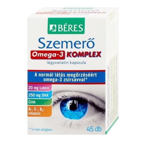 BÉRES SZEMERŐ OMEGA-3 KOMPLEX kapszula 45 db