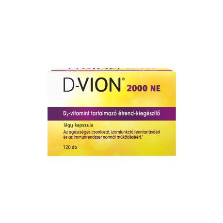 D-VION D3 2000NE kapszula 120 db