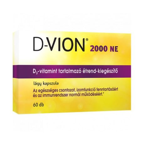 D-VION D3 2000NE kapszula 60 db