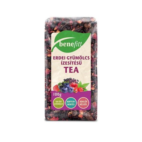 interherb Benefitt Tea Erdeigyümölcsös 100g