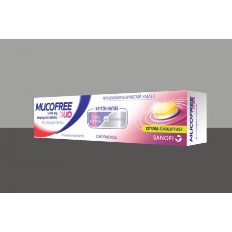 MUCOFREE DUO 5/80 mg tabletta 18 db
