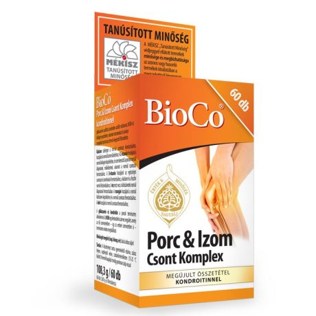 BIOCO PORC-IZOM CSONT komplex étrendkiegészítő tabletta 60 db