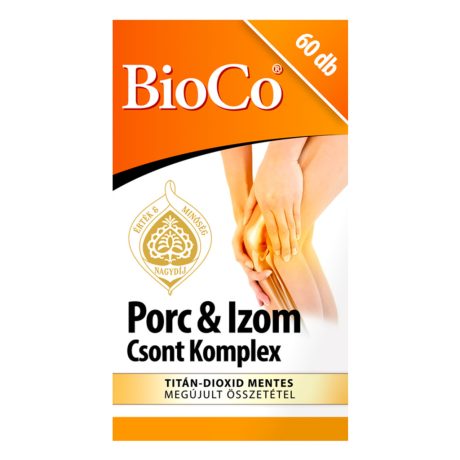 BIOCO PORC-IZOM CSONT komplex étrendkiegészítő tabletta 60 db