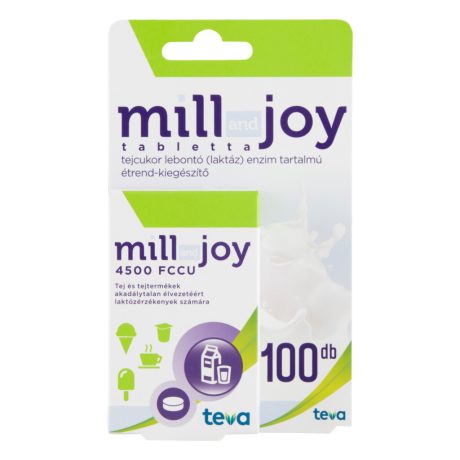 MILLANDJOY laktáz enzim étrendkiegészítő tabletta 100 db