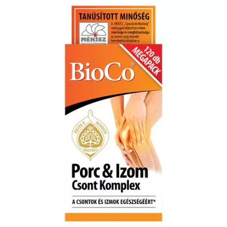 BIOCO PORC-IZOM CSONT komplex étrendkiegészítő tabletta 120db