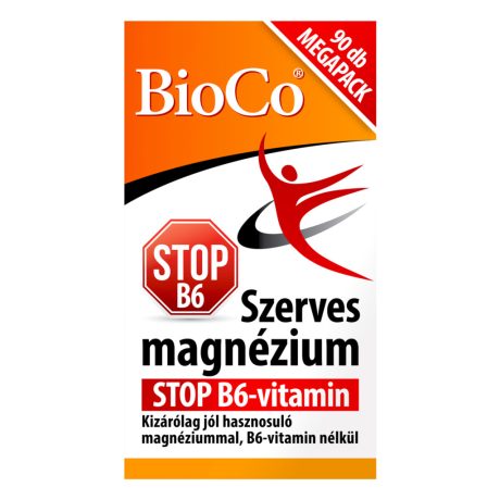 BIOCO SZERVES MAGNÉZIUM Stop B6-VITAMIN tabletta 90 db
