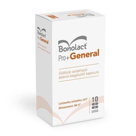 Bonolact Pro+General étrendkiegészítő kapszula 10 db