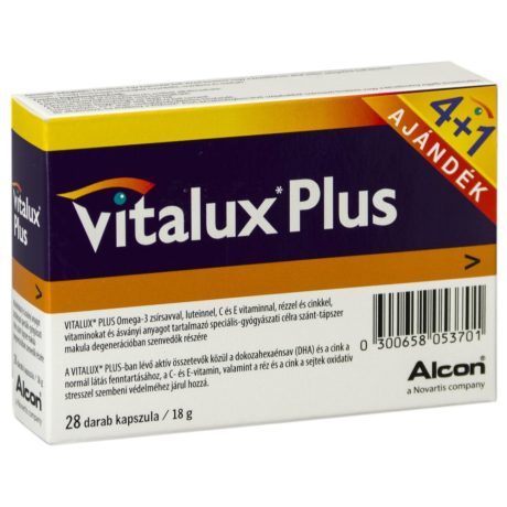 VITALUX PLUS OMEGA-3 kapszula 28 db