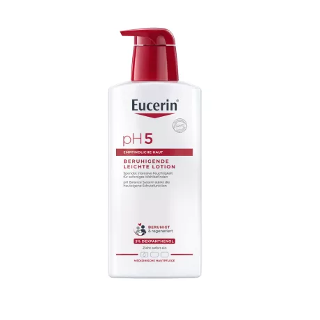 EUCERIN PH5 extra könnyű, hidratáló testápoló 400 ml