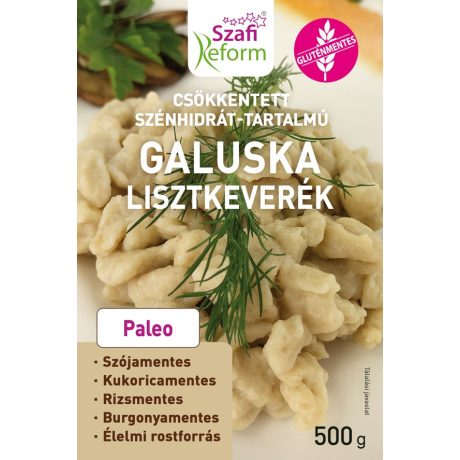 SZAFI REFORM gluténmentes, csökkentett szénhidár-tartalmú galuska és házi tészta lisztkeverék 500 g