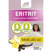 SZAFI REFORM VANÍLIÁS ÍZŰ ERITRIT (ERITRITOL) 500 G