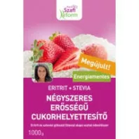   SZAFI REFORM NÉGYSZERES ERŐSSÉGŰ ÉDESÍTŐ (NEGYEDANNYI 1:4) 1000 G