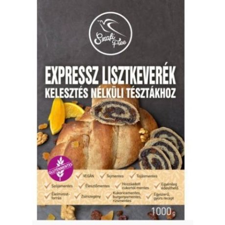 SZAFI FREE expressz lisztkeverék kelesztés nélküli tésztákhoz 1000 g