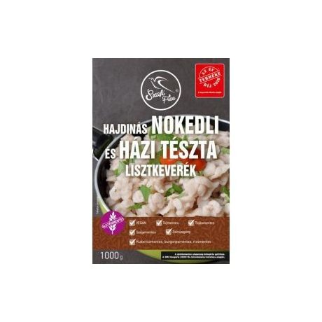 SZAFI FREE HAJDINÁS NOKEDLI ÉS HÁZI TÉSZTA LISZTKEVERÉK 1000 G (GLUTÉNMENTES, TEJMENTES, TOJÁSMENTES, ZSÍRSZEGÉNY)