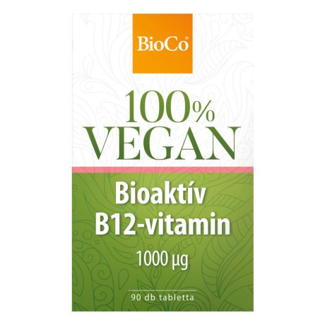 BIOCO 100% VEGAN Bioaktív B12-vitamin 90 db