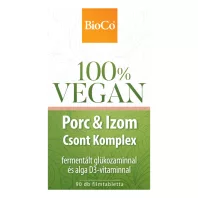 BIOCO 100% VEGAN Porc & Izom Csont Komplex 90 db