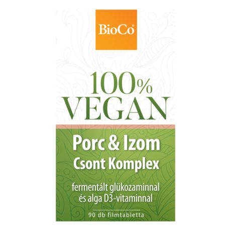 BIOCO 100% VEGAN Porc & Izom Csont Komplex 90 db