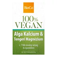   BIOCO 100% VEGAN Alga Kalcium & Tengeri magnézium + 7 féle ásványi anyag és nyomelem 60 db