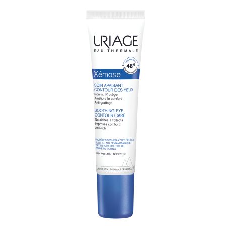 Uriage XÉMOSE Nyugtató szemkörnyék ápoló krém száraz/nagyon száraz bőrre 15 ml