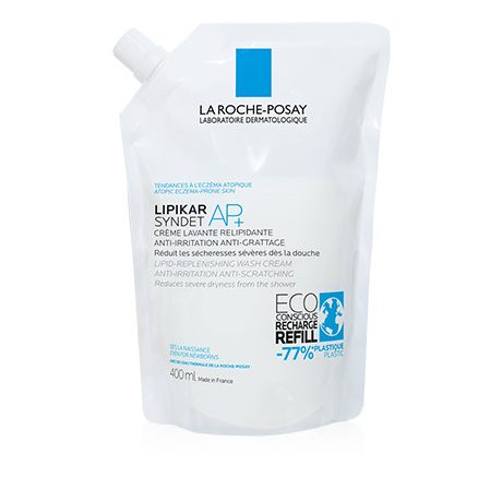 LA ROCHE-POSAY LIPIKAR SYNDET AP+ krémgél utántöltő 400 ml