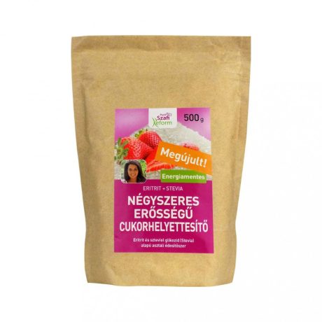SZAFI REFORM PALEO négyszeres édesítő hatású édesítő (negyedannyi 1:4) 500 g