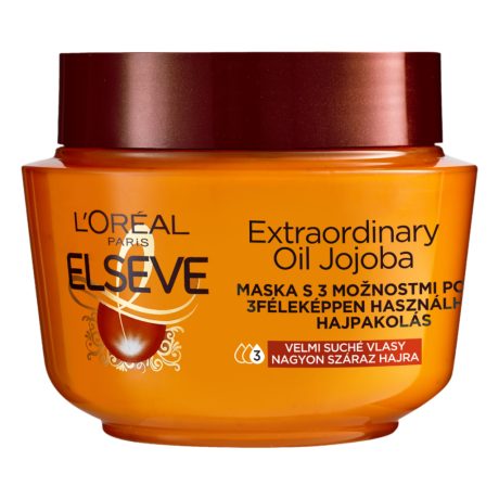 L' ORÉAL Paris Elseve Extraordinary Oil Jojoba hajpakolás, 300 ml