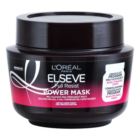 L' ORÉAL Paris Elseve Full Resist hajpakolás, 300 ml