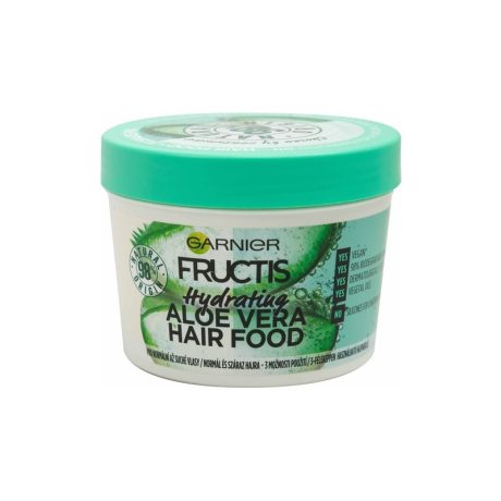 Garnier Fructis Hair food hidratáló hajmaszk aloe vera,  390 ml
